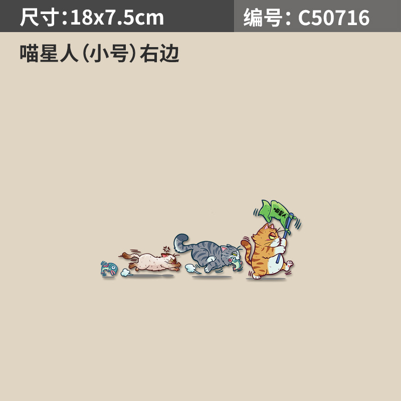 고양이 오른쪽 스몰 사이즈 C50716