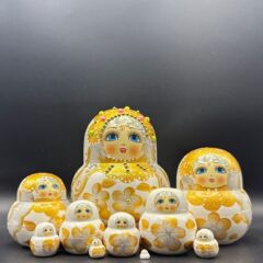 ロシアのお腹 10層5層 原色の絵と物語のブティック バチウッド ロシアのマトリョーシカ人形