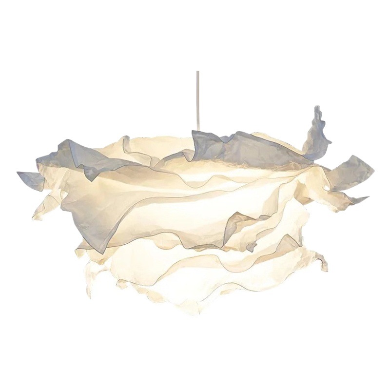 Moderno minimalista nórdico de estilo europeo nube lámpara centro comercial hotel boda tienda tema B & B exposición papel pantalla