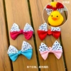 Color-blocking bow (glue dots)