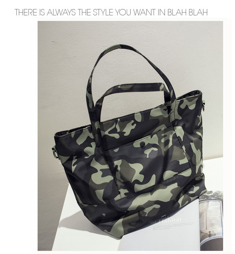 2024 New Korean Edition Trendy Women's Simple Waterproof Cloth Versatile Large Capacity Short Distance Travel Fashion_voghion.com