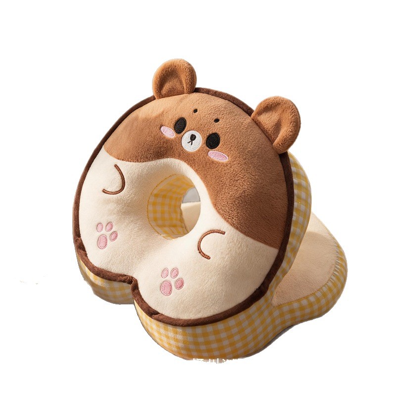 Almohada de Siesta de Oso Animado de Peluche para Oficina