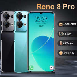 跨境爆款速卖通Reno8 pro真4G智能手机6.8英寸大屏幕1+8G工厂现货