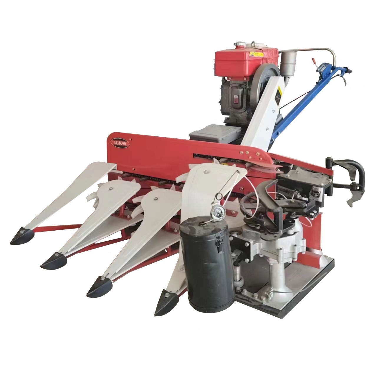 割捆机柴油6.6匹收割打捆机一体式割捆机手扶青稞稻麦zi动割捆机