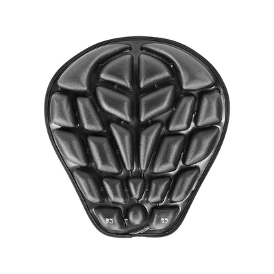 Jft Motorcycle Seat Cushion Cover Waterproof Airbag Inflatable Electric Vehicle Universal Breathable Insulated Seat Cushion Upgrade and Modification (Motorcycle cushion) - jft-waterproof-single-front-seat-black