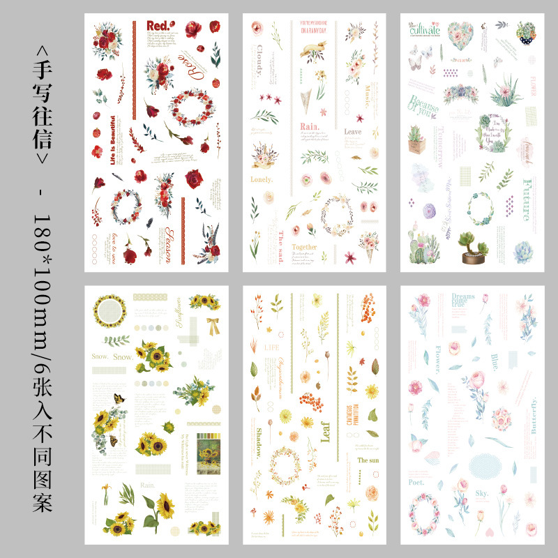 Nostálgico coleccionista diario pegatinas transfronterizas retro pegatinas de Niños Americanos creativo Goka Diario material pegatinas