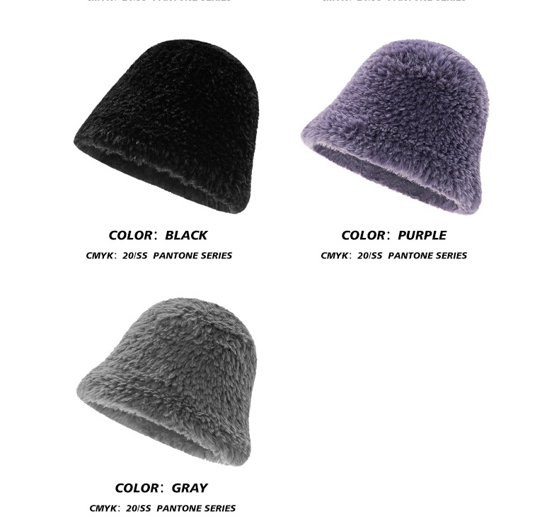 Plüschmützen für Kinder zum Warmhalten im Herbst und Winter Strickmützen für Fischer Vermietermützen Mützen aus Wassermelonenhaut Winterwollmützen mit runder Oberseite_voghion.com
