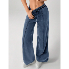 I 70274 Drawstring wide leg pants ������������羳����ͨ
