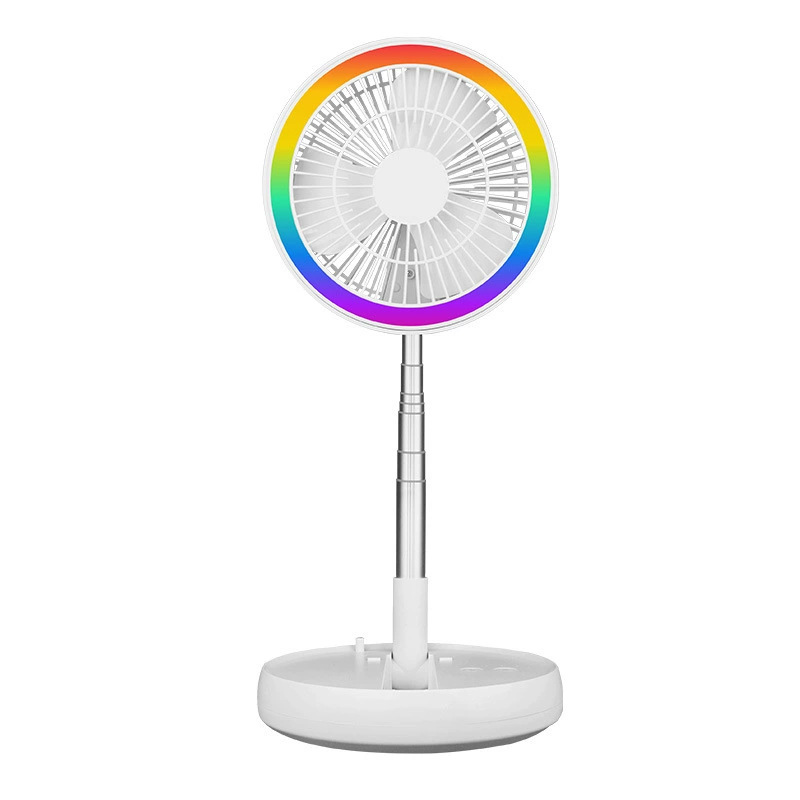 New Remote Control Shaking Head Household Floor-Standing Desktop Telescopic Folding Fan USB Charging Wireless Fan Manufacturer