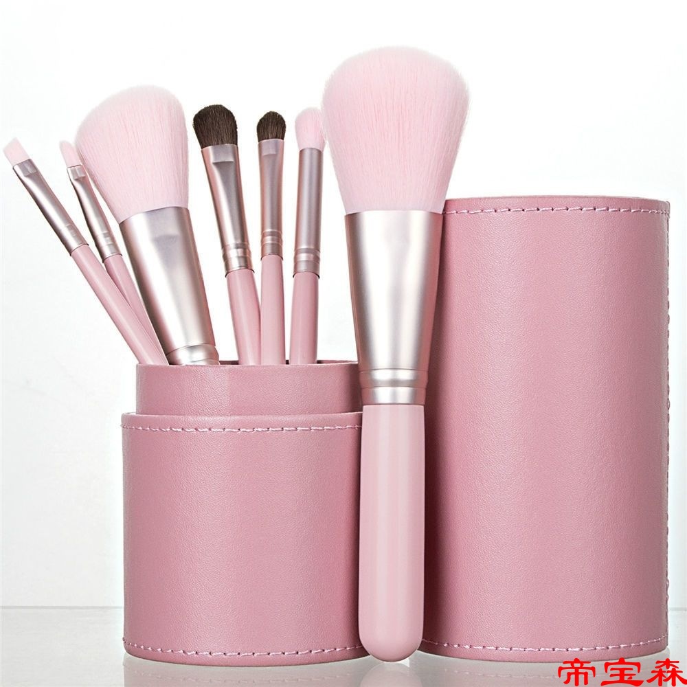 Cosmetic brush Storage bucket capacity Portable Makeup Bag Beauty Cylinder pen container Cylinder storage box