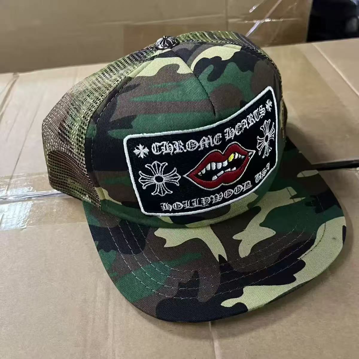 Chrome Hearts Matty Boy Chomper Trucker Hat Camo