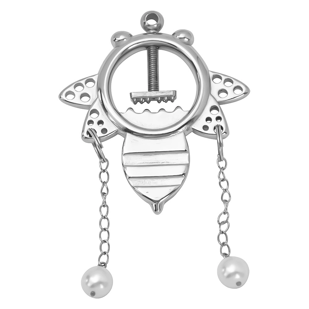 QKKQ женские секс-игрушки для пар, ищущие мед, флирт пары, артефакт для стимуляции груди, стимуляция сосков, зажимы для груди из нержавеющей стали