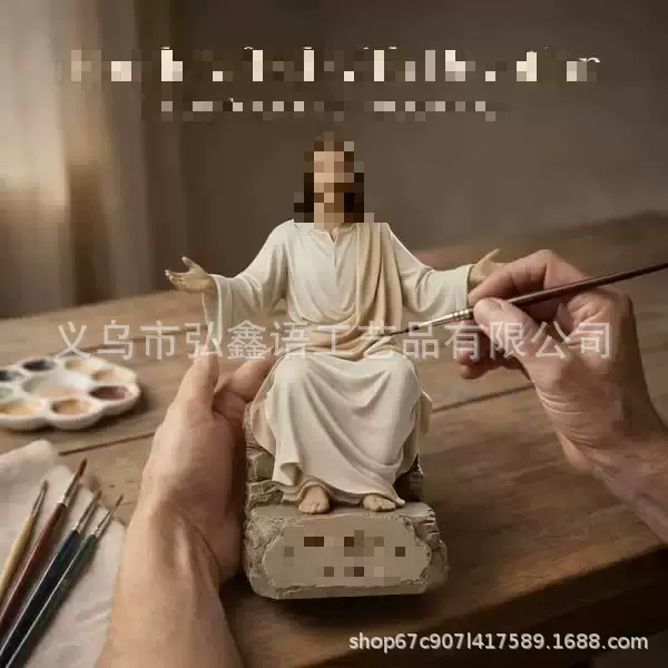 新款树脂桌面摆件家居工艺品雕像树脂桌面创意装饰