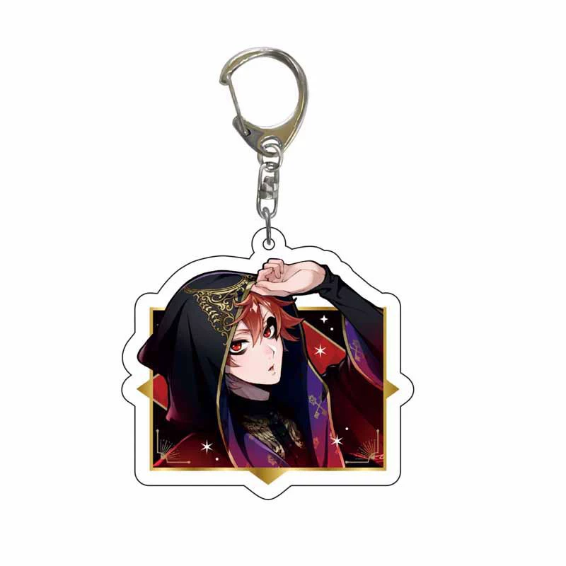 Acrylic keychain, backpack accessory, (Physicals)