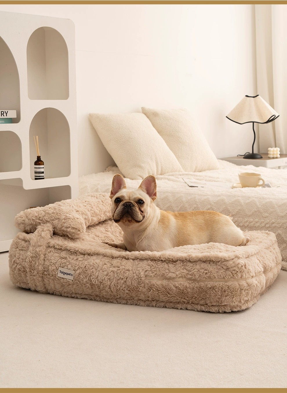 Cosy Winter Dog Bed & Pet Sofa For Small Medium Large Dogs & Cats_voghion.com