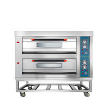 电烤箱商用大型烘焙三层六盘蛋糕店披萨面包电烘炉大容量燃气烤箱