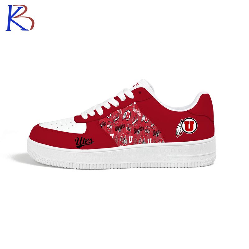 Xii Basketball League Cougar Cross-Border Pattern Customized 3D Men's Sneakers Sports Shoes Air Force One Print
