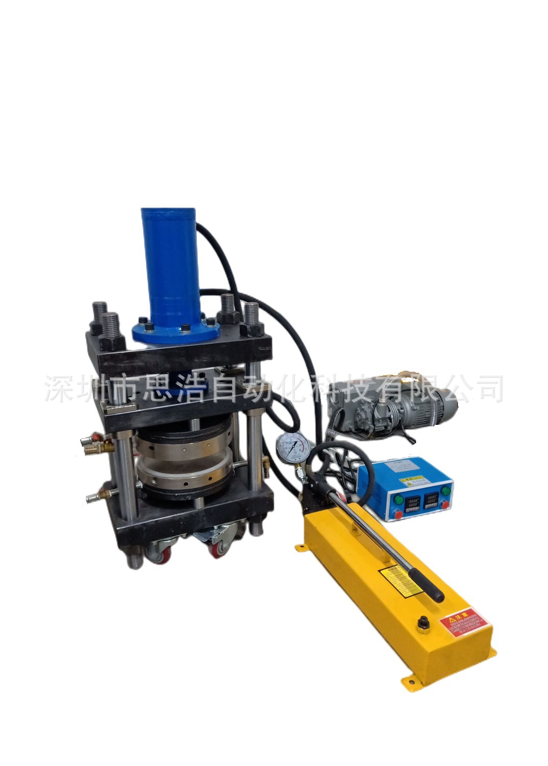 发热板及压力按要求做 SH-C609V 带水冷 20吨简易手动真空热压机