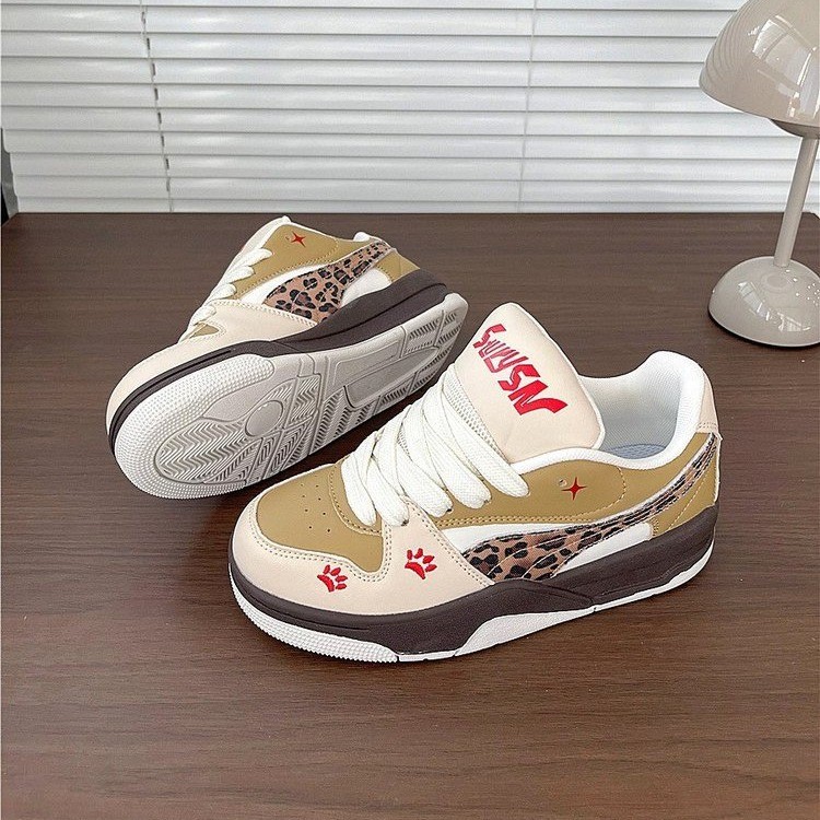 Zapatos de skate de estilo coreano para mujeres casuales zapatos blancos de moda retro zapatos de pan zapatos de skate de estilo académico retro zapatos de moda zapatos de mujer image 5