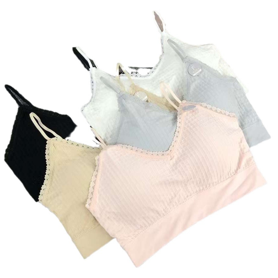 Nuevo chaleco sin costuras de alta elasticidad de alta calidad de dama sin anillo de acero bra de yoga ropa interior deportiva mujer al por mayor