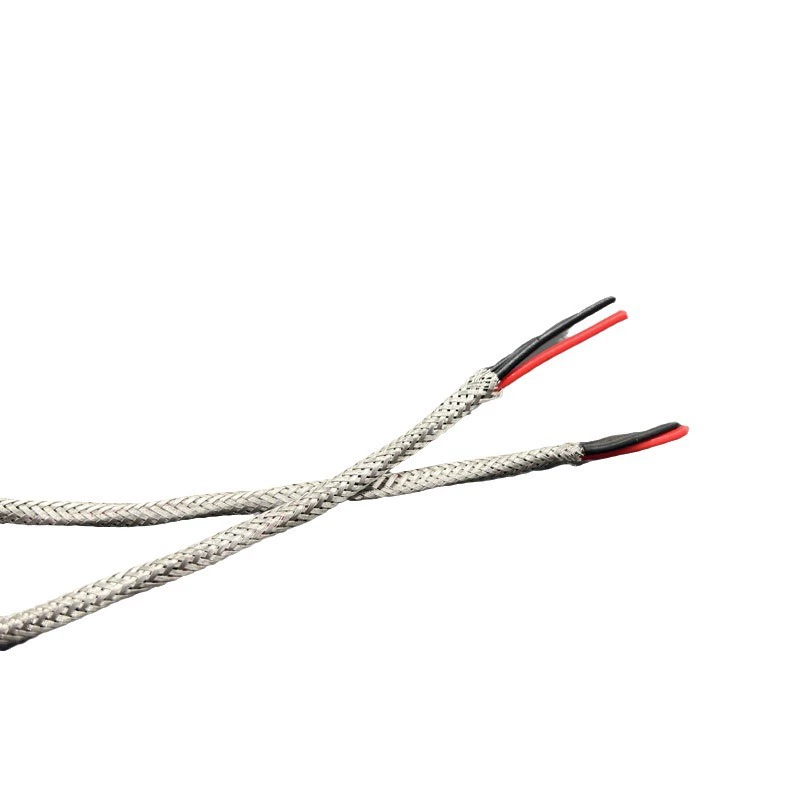 Серебрянное покрытие Teflon AFSPT250 с защистой от высоких температур, многожильная экранированная проводка без оболочки, 0.12–1.5 квадратных метров, высокотемпературная