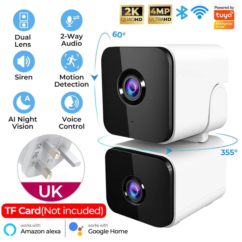 WIFI dual camera-1 British regulator adapter