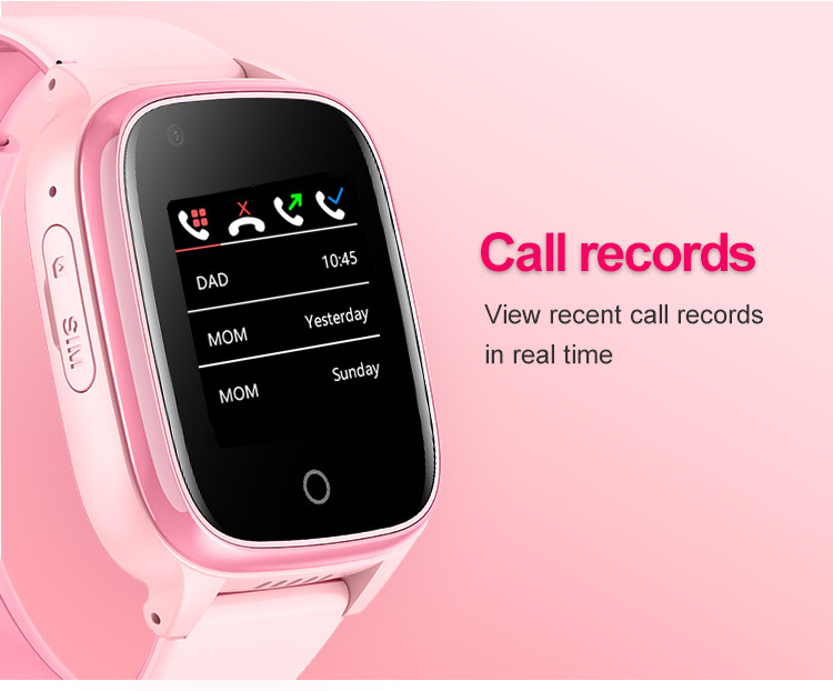 Barnklocka smartwatch 4g med gps vattentät klocktelefon_voghion.com