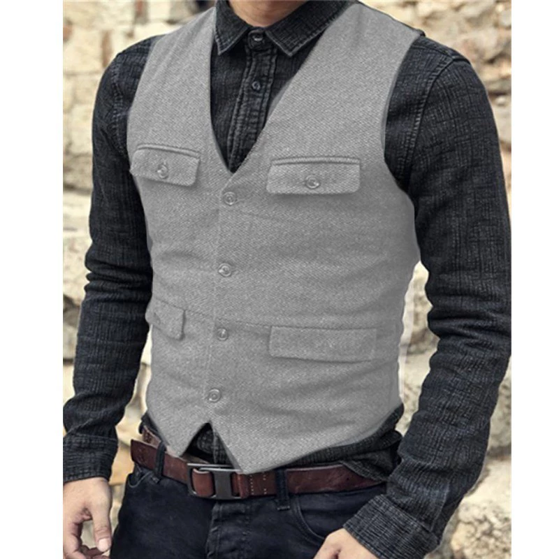 High quality colored vest for leisure, 2023 collection, European style