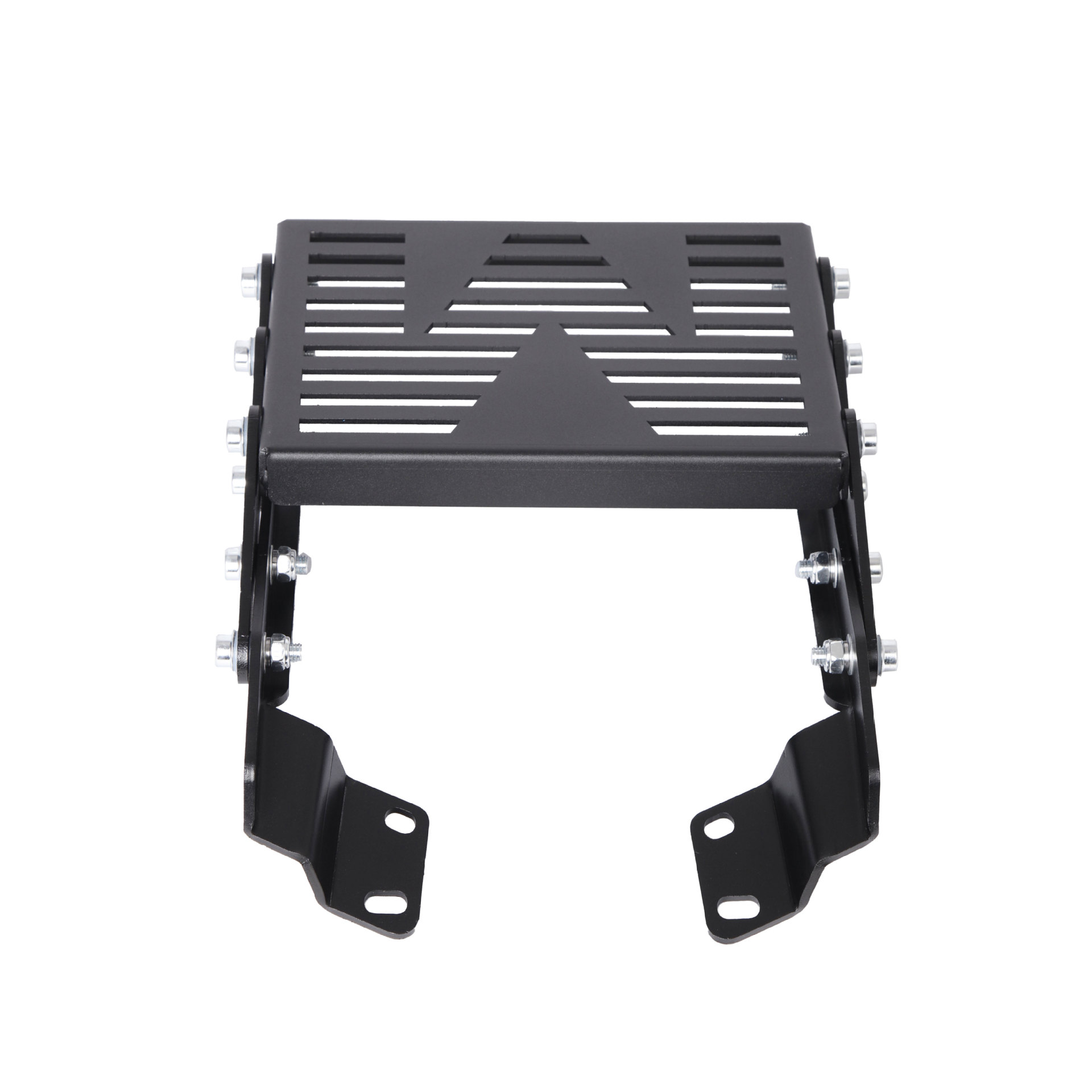 Aplicable a la motocicleta Y15, M-modelo deslizante portador de cola portador retráctil portador de cola plegable negro