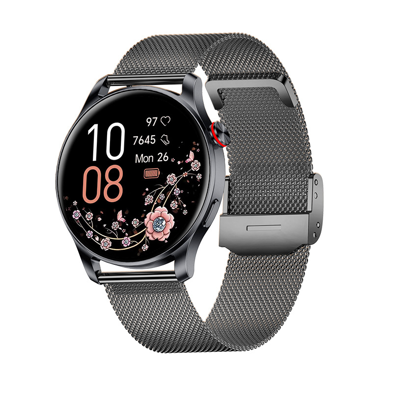 Rx06 Women's Music Call Smart Watch Step Counting Heart Rate Blood Pressure Monitoring Multi-Sport Smart Watch