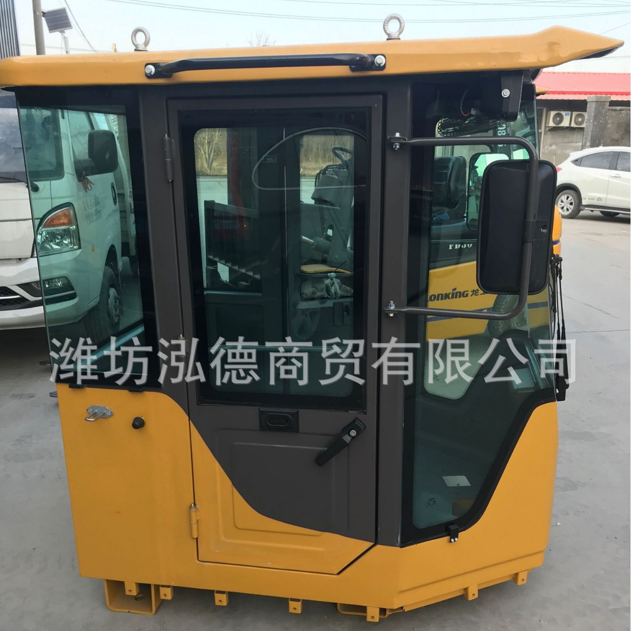 雷沃装载机配件LOVOL驾驶室总成全车玻璃FL956H潍柴雷沃重工FL966