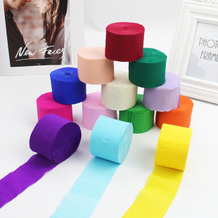 �����u�y�������ʎ���Y�Ɍ�Crepe paper�������ñ������b�25��
