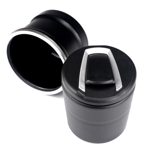 New car ashtray, LED ashtray with light for car, portable high flame retardant material ashtray manufacturer