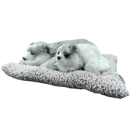 Automobile bamboo charcoal bag, new high-end activated carbon bag, new car interior purification, odor removal, cartoon dog decoration
