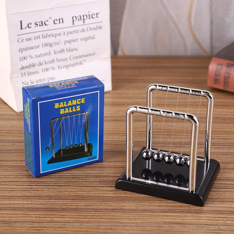Newton Pendulum Ball Perpetual Motion Instrument Magnetic Levitation Small Ornaments Home Study Office Desktop Creative Decorative Crafts