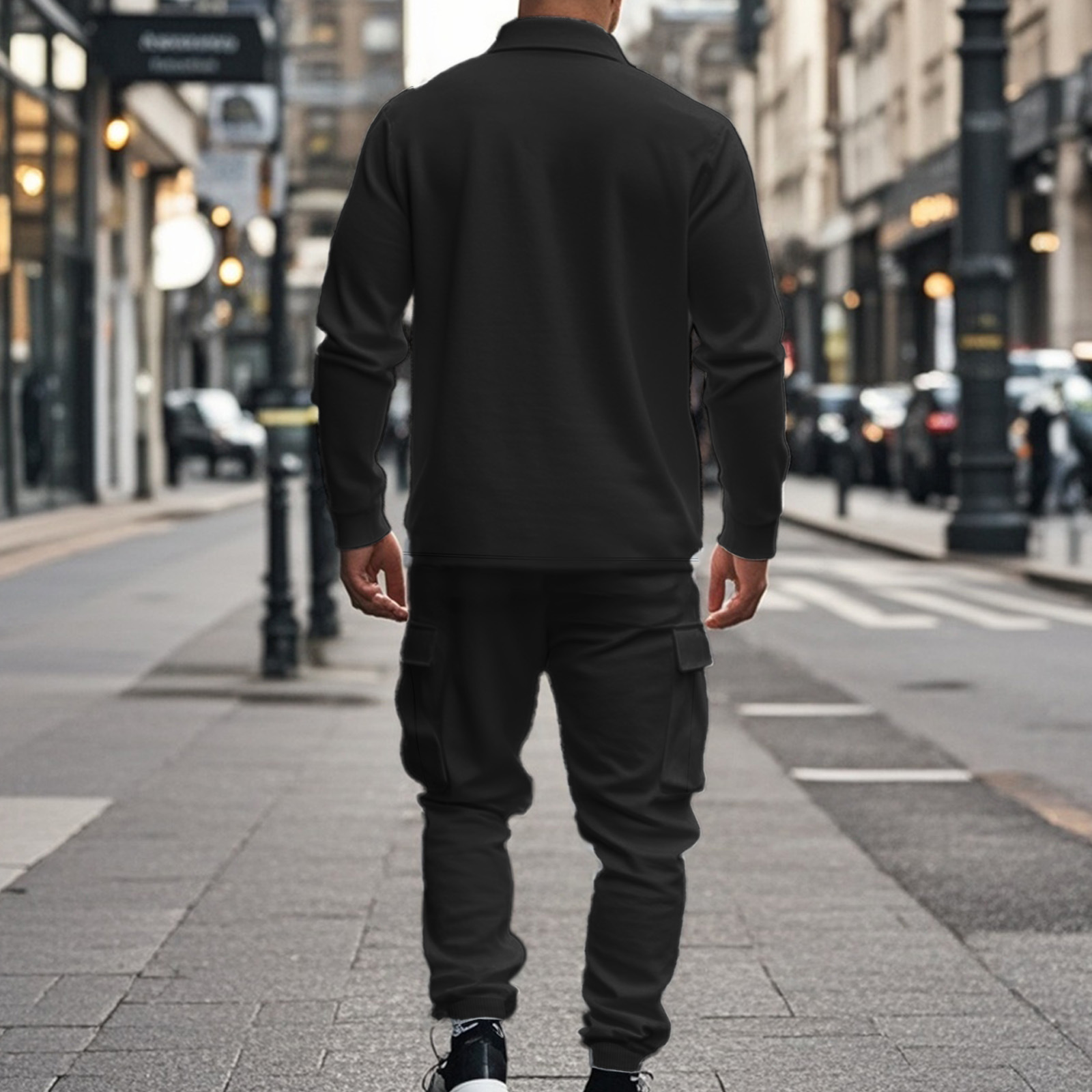 Herren Outdoor Set Mit Fleece Futter Für Jagd Und Arbeit_voghion.com