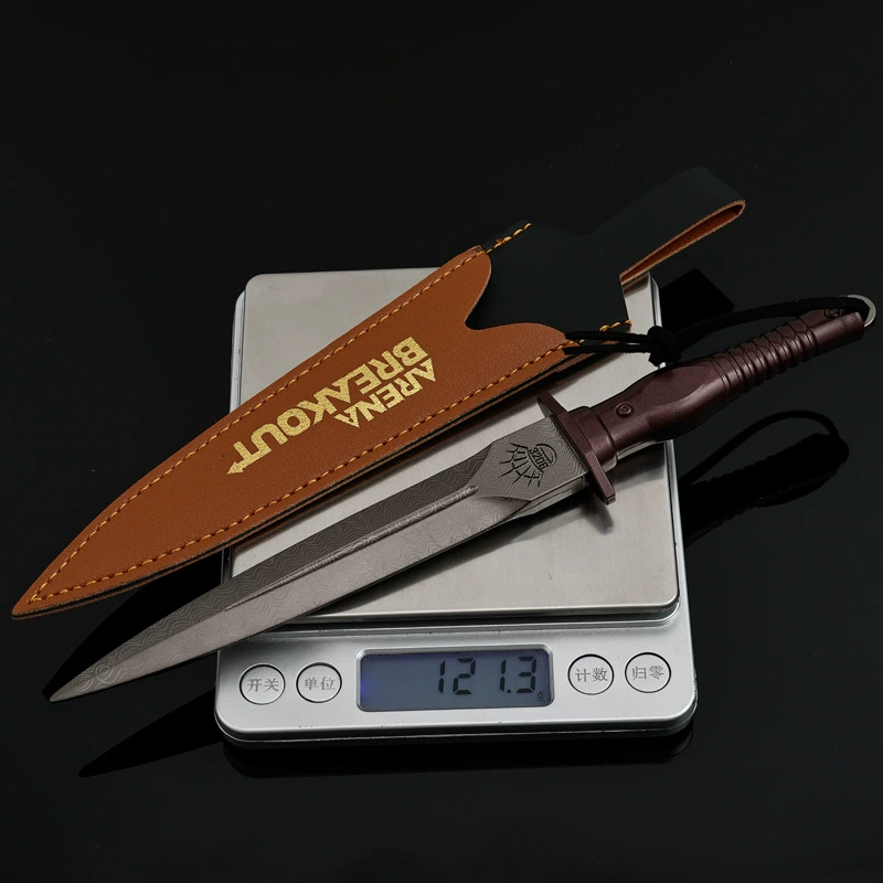 Нож карманный, полностью металлический корпус, игрушка, 21,5 см