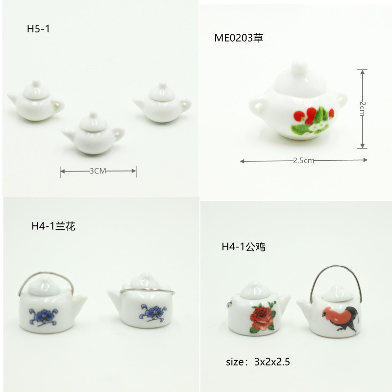 dollhouse miniaturesģ�ͷ�������ʳ�泡���辰��������մɲ��