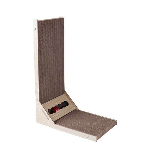 Cat bed cat scratcher integrated wear-resistant and dust-free 3D cat scratch board corrugated paper cat toy cat claw board