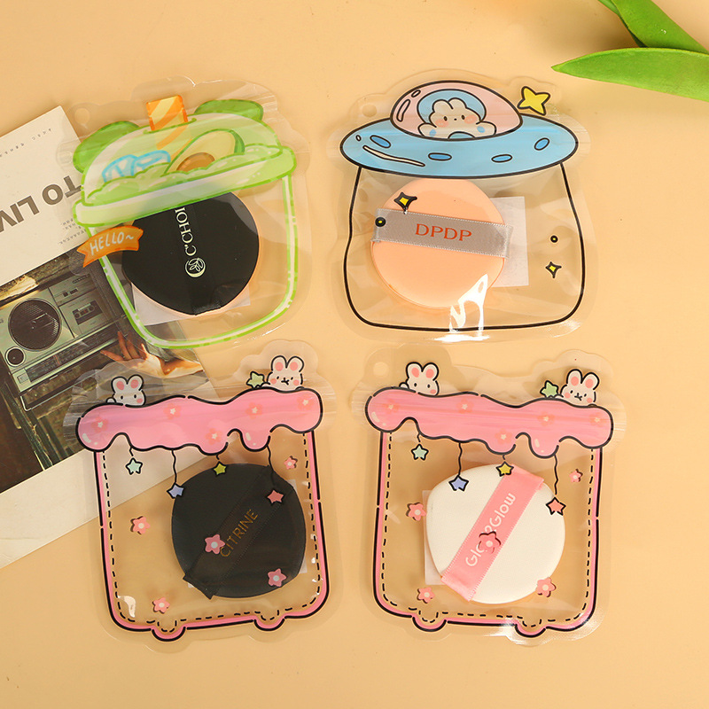 El nuevo polvo Shangmei 'er gota de agua polvo de algodón para el maquillaje ligero, ropa de vestir seco y húmedo, polvo de doble uso, cojín de aire