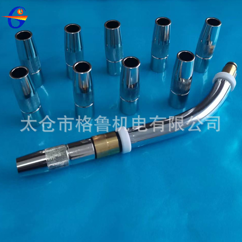 OTC 安川等焊接机器人用焊枪喷嘴350A  喷嘴火口350A 总长65MM