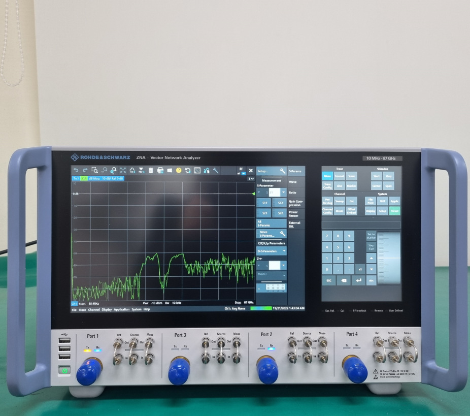 罗德与施瓦茨ZNA67矢量网络分析仪