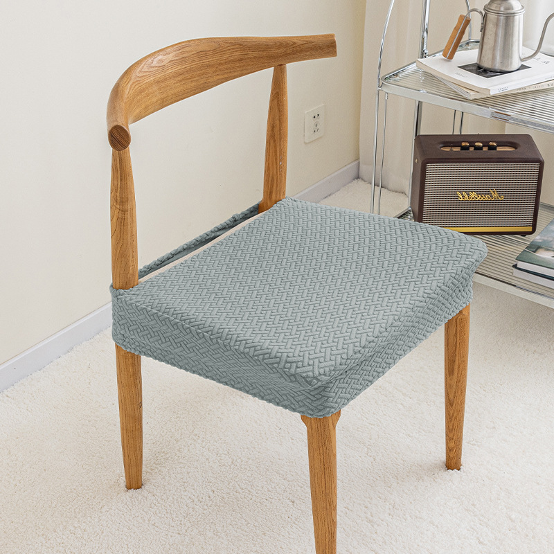 Funda de silla jacquard gruesa a prueba de polvo para todas las estaciones, funda de silla elástica doméstica antideslizante dividida, funda de silla de cuerno al por mayor