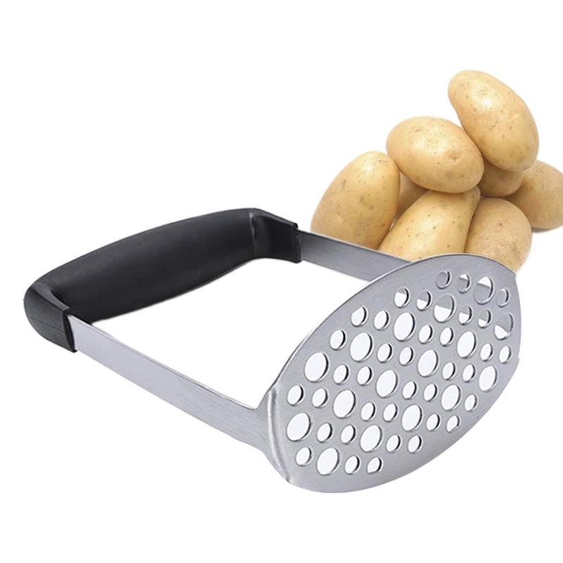 Amazon puré de patatas masher manual de acero inoxidable puré de patatas masher cocina gadget