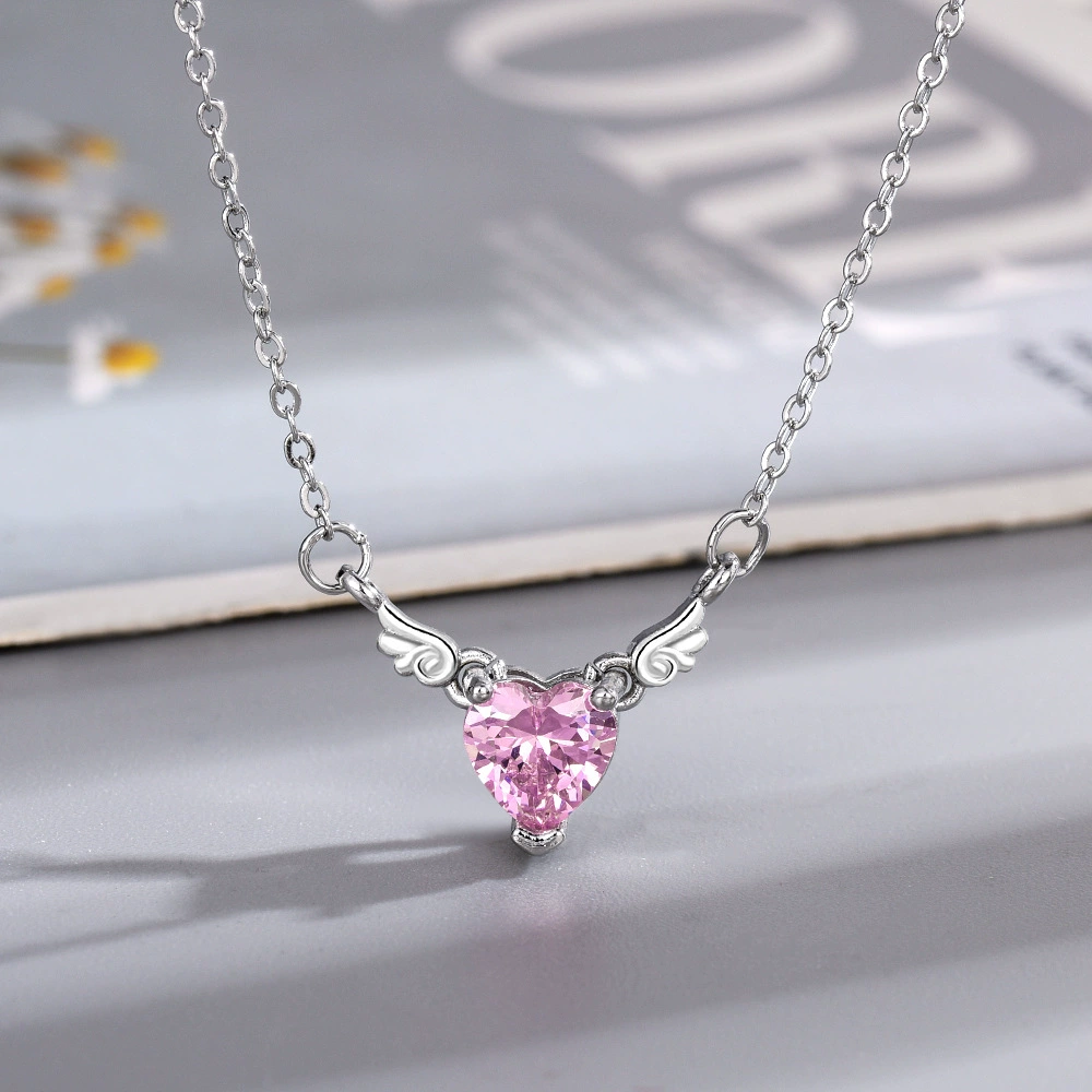 Ожерелье Fuchsia маленького дизайна, платиновая цепочка для сумки-ключницы, лёгкая роскошь 9×6 см