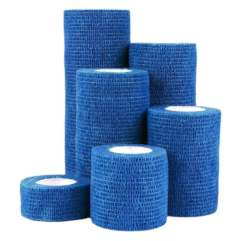 Factory non-woven anti-wear finger student self-adhesive elastic bandage Sports Pet writing finger protection bandage wholesale