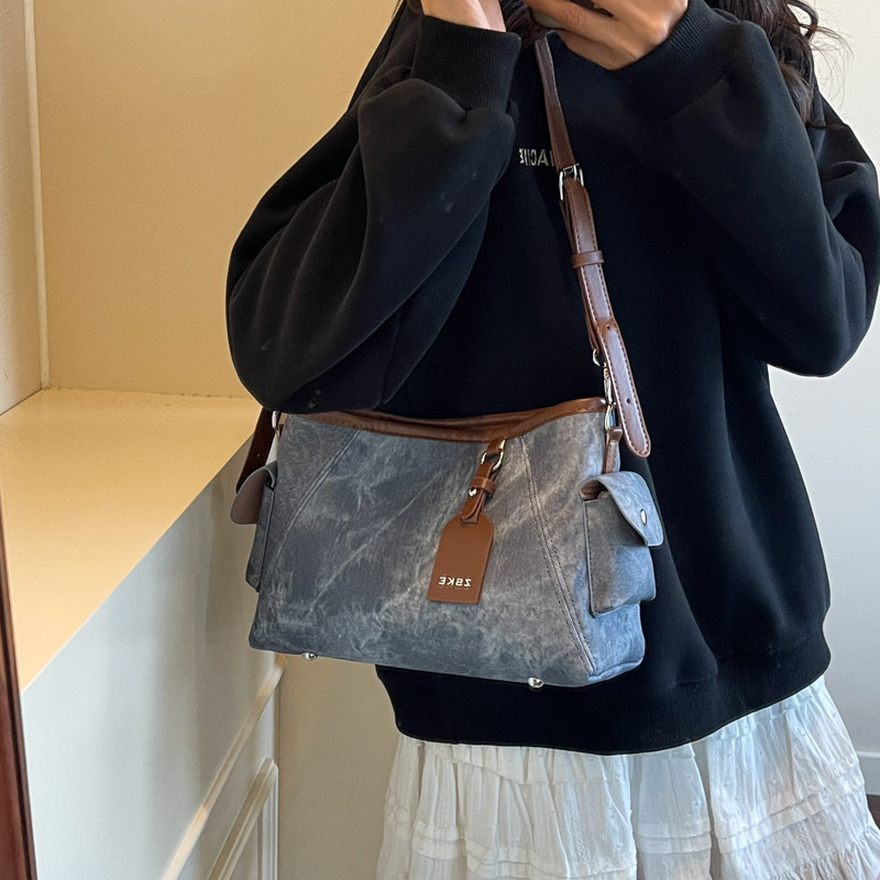 高级感百搭腋下包包女2025新款单肩包简约斜挎包大容量通勤托特包|undefined