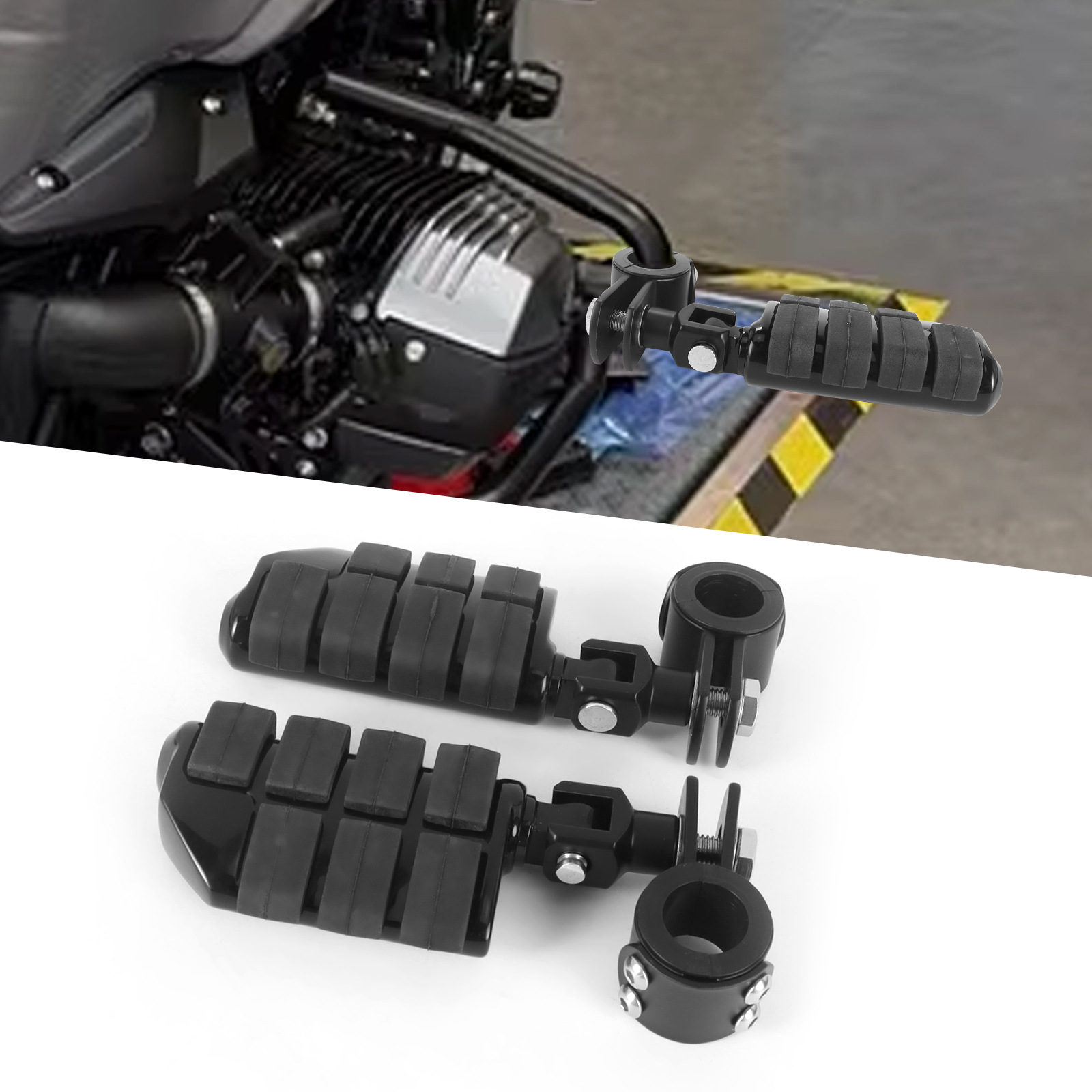 Motorcycle Accessories Footrest Bracket Plate Footrest Pedal Harley Footrest 883 Fat Boy Dyna Modified Footrest Pedal