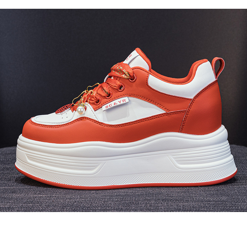Giày sneaker nữ đế dày phong cách thể thao mùa thu 2025 — M 2973m màu, M2973 màu đen, M2973 màu đỏ chi tiết 30