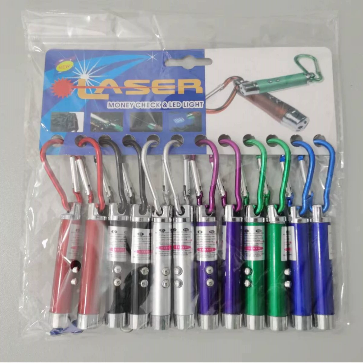 Многофункциональный лазерный свет, уличная лампа «Три в одном» мини-лампа для банкнот Светодиодное освещение портативная Ультрафиолетовая лампа для обнаружения защиты от подделок